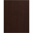 Pemberly Row Set of 2 36W 5-Shelf Bookcases with Doors in Mocha Cherry