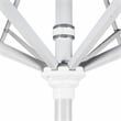 Pemberly Row 7.5' Patio Umbrella in Sun brella Dolce Oasis/Matted White