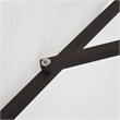 Pemberly Row 9' Tilt Crank Lift Patio Umbrella in Hunter Green