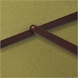 Pemberly Row 9' Wood Pole Hardwood Ribs Push Lift in Spectrum Cilantro