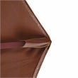 Pemberly Row 9' Wood Pole Hardwood Ribs Push Lift in Terracotta