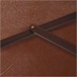 Pemberly Row 9' Wood Pole Hardwood Ribs Push Lift in Terracotta