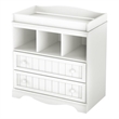 Pemberly Row Modern / Contemporary Changing Table in White Finish