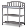 Pemberly Row Modern / Contemporary Dressing Table in Gray Finish