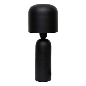 pemberly row modern / contemporary metal lamp in black finish