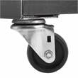 Pemberly Row Modern Metal Dolly for Series 8600 Chairs in Black Powder-Coated