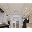 Pemberly Row 3-Light Transitional Metal Flush Mount in Chrome