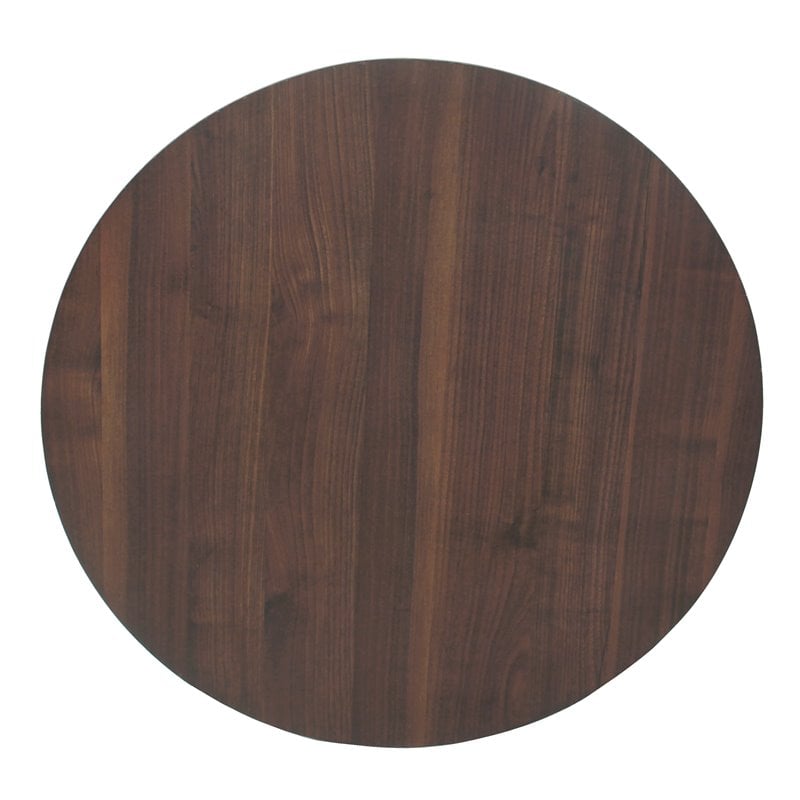 Pemberly Row Modern Fabric Storage Ottoman with Wood Top in Cream