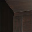 Pemberly Row Modern MDF Solid Wood Accent Chest in Morocco Brown