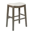 Pemberly Row Saddle Stool 30