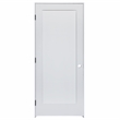 Pemberly Row Right-Hand Swing-in Traditional Solid Wood Interior Door in White