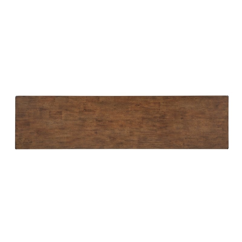 Pemberly Row 4-Pcs Pack Wood Counter Height Set in 2-Tone (Black and Brown)