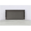 Pemberly Row Modern Rectangular Tessa Wood Dining Table Tray