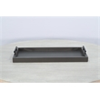 Pemberly Row Modern Rectangular Tessa Wood Dining Table Tray