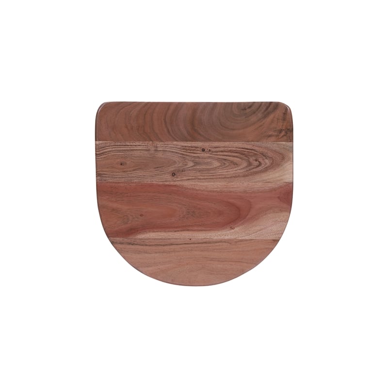 Pemberly Row Modern Solid Sheesham Wood 30