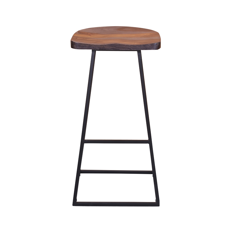 Pemberly Row Modern Solid Sheesham Wood 30