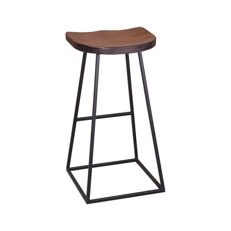 Pemberly Row Modern Solid Sheesham Wood 30