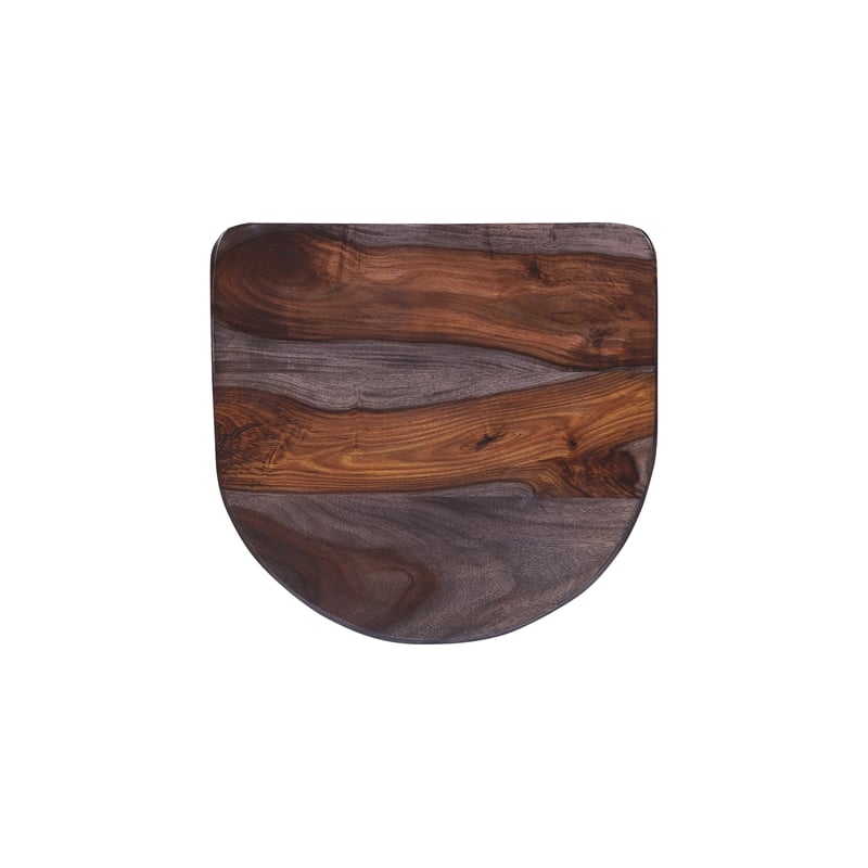 Pemberly Row Modern Solid Sheesham Wood 30