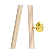 Pemberly Row Contemporary Metal Tripod Gold/Brass Plated Easel