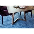 Pemberly Row Modern / Contemporary Dining Table in Brown Finish
