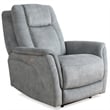 Pemberly Row Contemporary Gray Power Reclining Sofa and Recliner