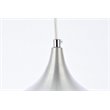 Pemberly Row 1-Light Mid-Century Aluminum Pendant - Burnished Nickel