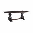Pemberly Row 5-piece Wood Dining Room Set Rustic Espresso and Beige