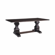 Pemberly Row 5-piece Wood Dining Room Set Rustic Espresso and Beige