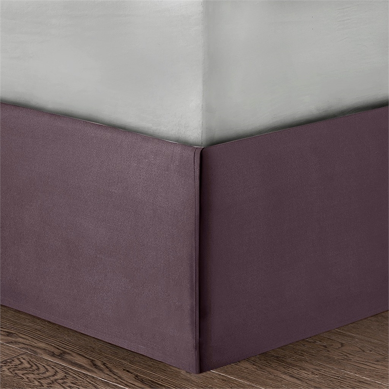 Pemberly Row Modern 24-Piece Polyester Comforter Set in Purple