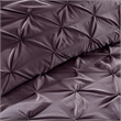 Pemberly Row Modern 24-Piece Polyester Comforter Set in Purple