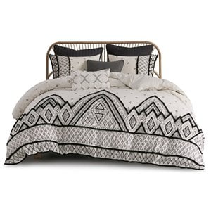Pemberly Row 3-piece Cotton Full/Queen Duvet Cover Set in Natural