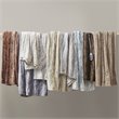Pemberly Row Polyester Oversized Faux Tip Dye Heated Throw in Blush Pink/Gray