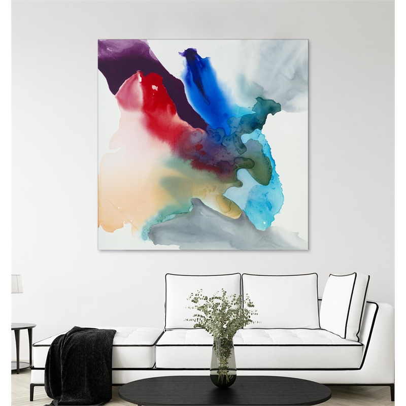 Pemberly Row 54x54 Change Fine Art Giant Canvas Print in Multi-Color