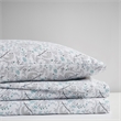 Pemberly Row Cozy Soft Cotton Flannel Printed Sheet Set in Gray Sloths Full