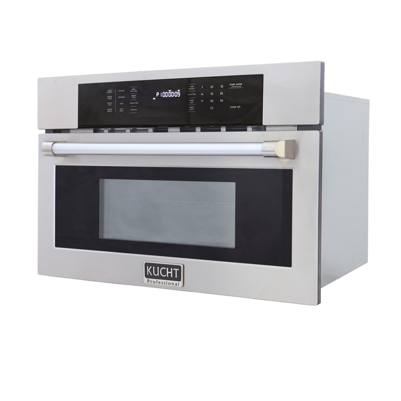 Pemberly Row Stainless Steel Air Fryer & Convection Built In Microwave