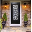 Pemberly Row Polyurethane Exterior Door with Left-Hand Single Inward in Espresso