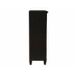 Pemberly Row Contemporary 8-Drawer Wood Dresser in Black Finish