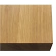 Pemberly Row 2-Drawer Oak Wood Nightstand w/ Metal Handles in Natural Finish