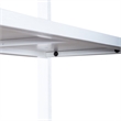 Pemberly Row Contemporary East End Wood Accent Bookcase in White