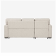 Pemberly Row Modern Boucle Sectional with Left Chaise in Beige