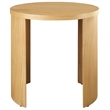 Pemberly Row Modern / Contemporary Wood End Table in Oak Finish