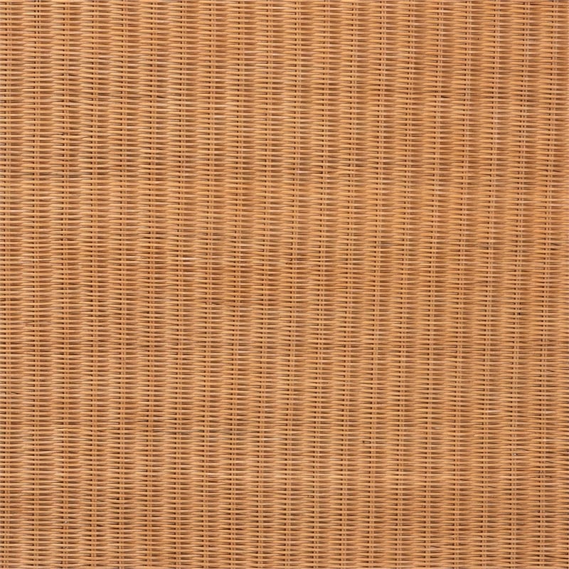 Pemberly Row Bohemian Light Honey Rattan Queen Size Standalone Headboard