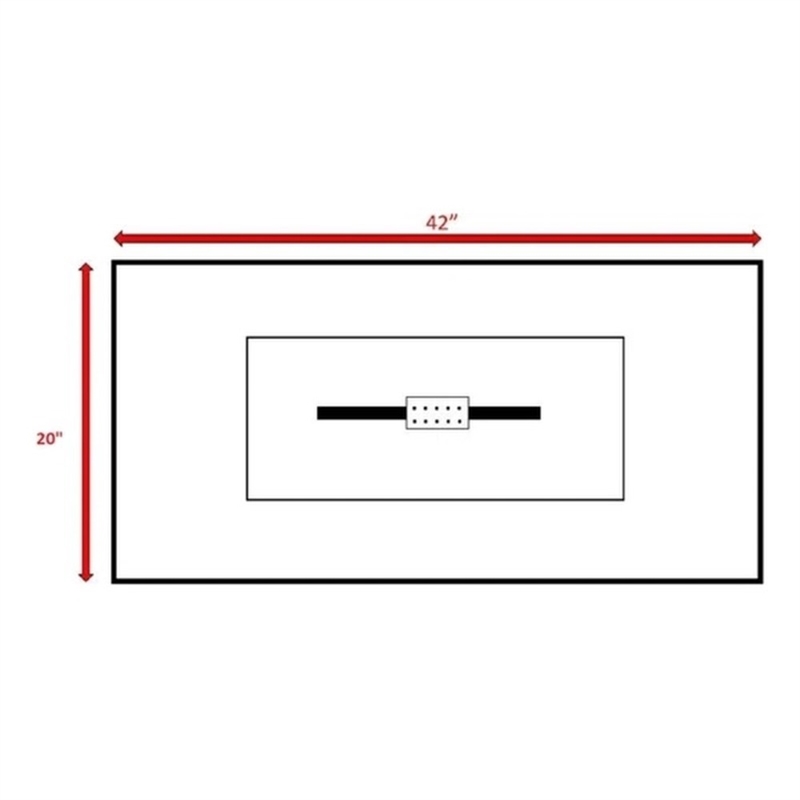 Pemberly Row 16'' H x 42'' W Steel Outdoor FirePit Table with Lid