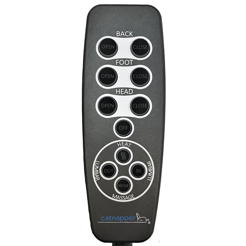 Pemberly Row Decompress Power Zero Gravity Recliner in Gray Leather