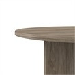 Pemberly Row 42W Round Conference Table in Modern Hickory - Engineered Wood