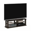 Pemberly Row Wood Entertainment Center TV Stand for TV up to 50