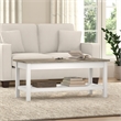 Pemberly Row Farmhouse Living Room Coffee Table - Engineered Wood