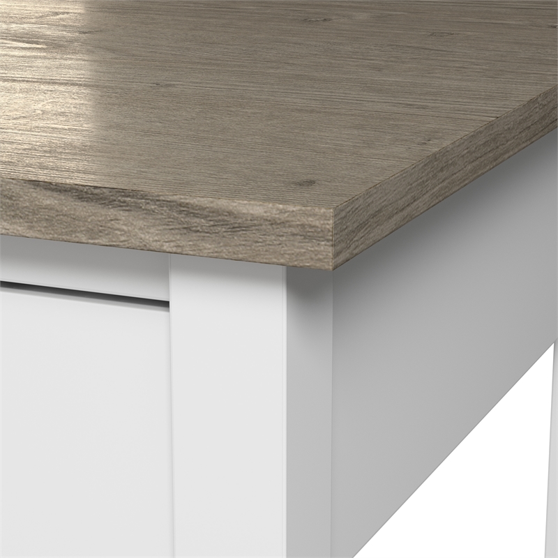 Pemberly Row Farmhouse Living Room Coffee Table - Engineered Wood