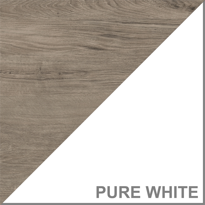 Pemberly Row Farmhouse Living Room Coffee Table - Engineered Wood