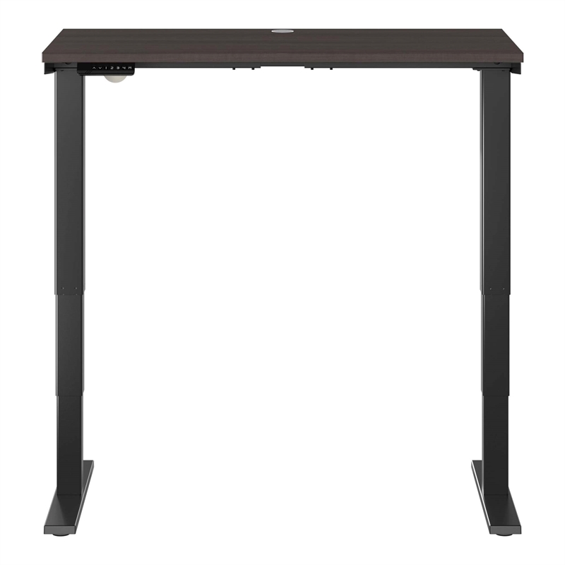 Pemberly Row 48W x 24D Height Adjustable Standing Desk - Engineered Wood